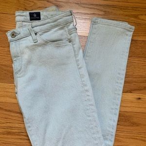 AG Adriano Goldschmied Light Wash Skinny Jeans